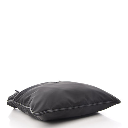 Prada Nylon Saffiano Flat Messenger Bag Black 4 of 9