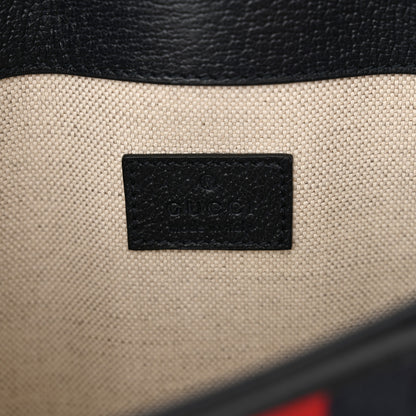Gucci GG Supreme Monogram Web Small Ophidia Belt Bag 80 32 Beige Navy 6 of 10