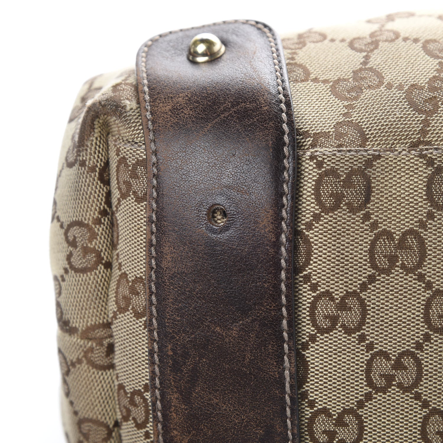 Gucci Monogram Medium Pelham Shoulder Bag Dark Brown 10 of 13