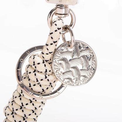 Louis Vuitton Palladium Christopher Nemeth Rope Bag Charm Key Ring 4 of 6