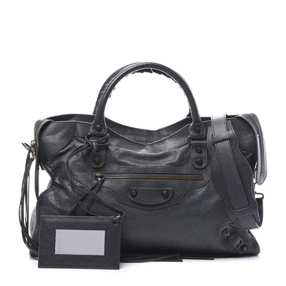Balenciaga Agneau Classic Hardware City Anthracite 1 of 8