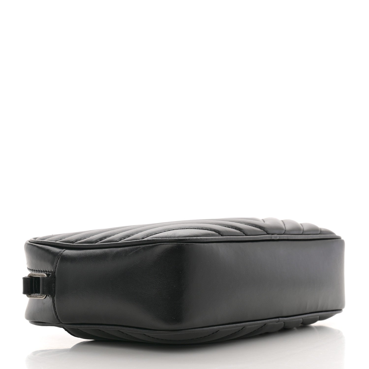 Saint Laurent Calfskin Matelasse Monogram Lou Camera Bag Black 4 of 17