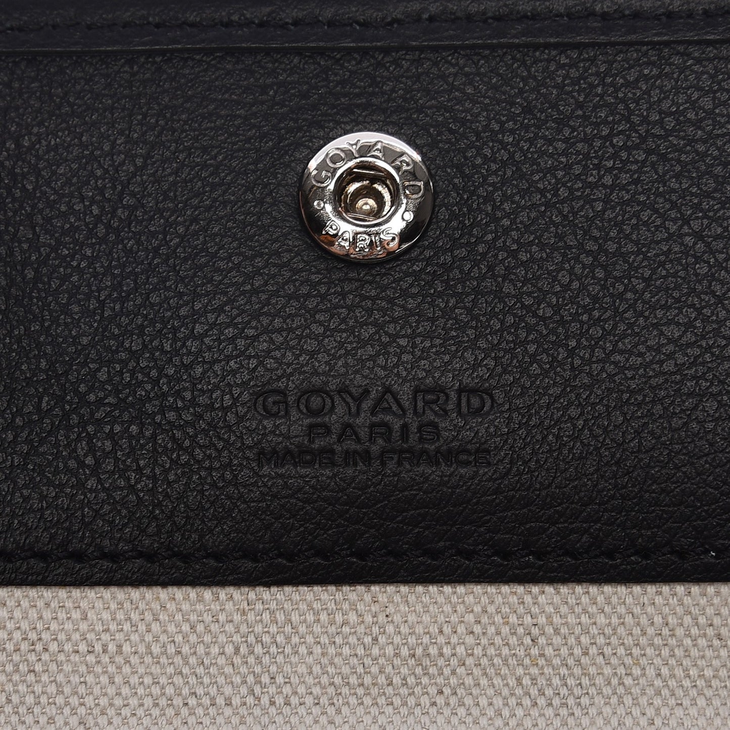 Goyardine Pouch Black