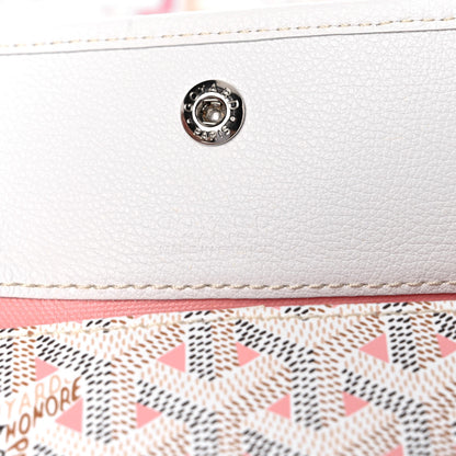 Goyard Goyardine Saint Louis Claire Voie GM White Pink 7 of 12