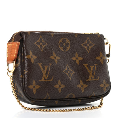 Louis Vuitton Monogram Complice Trunks and Bags Mini Pochette Accessories Beige 3 of 8