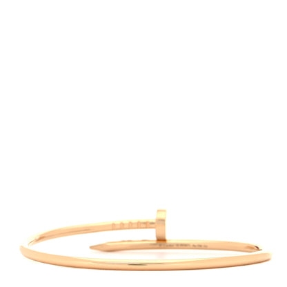 Cartier 18K Pink Gold Small Juste Un Clou Bracelet 15 3 of 5