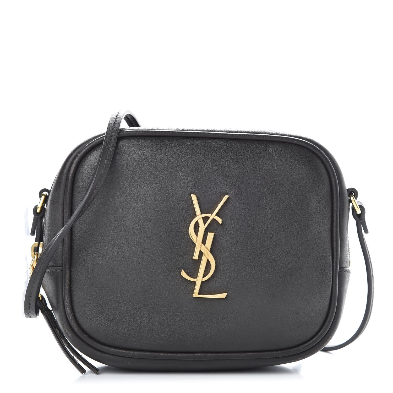 Saint Laurent Nappa Monogram Blogger Bag Coal 1 of 10