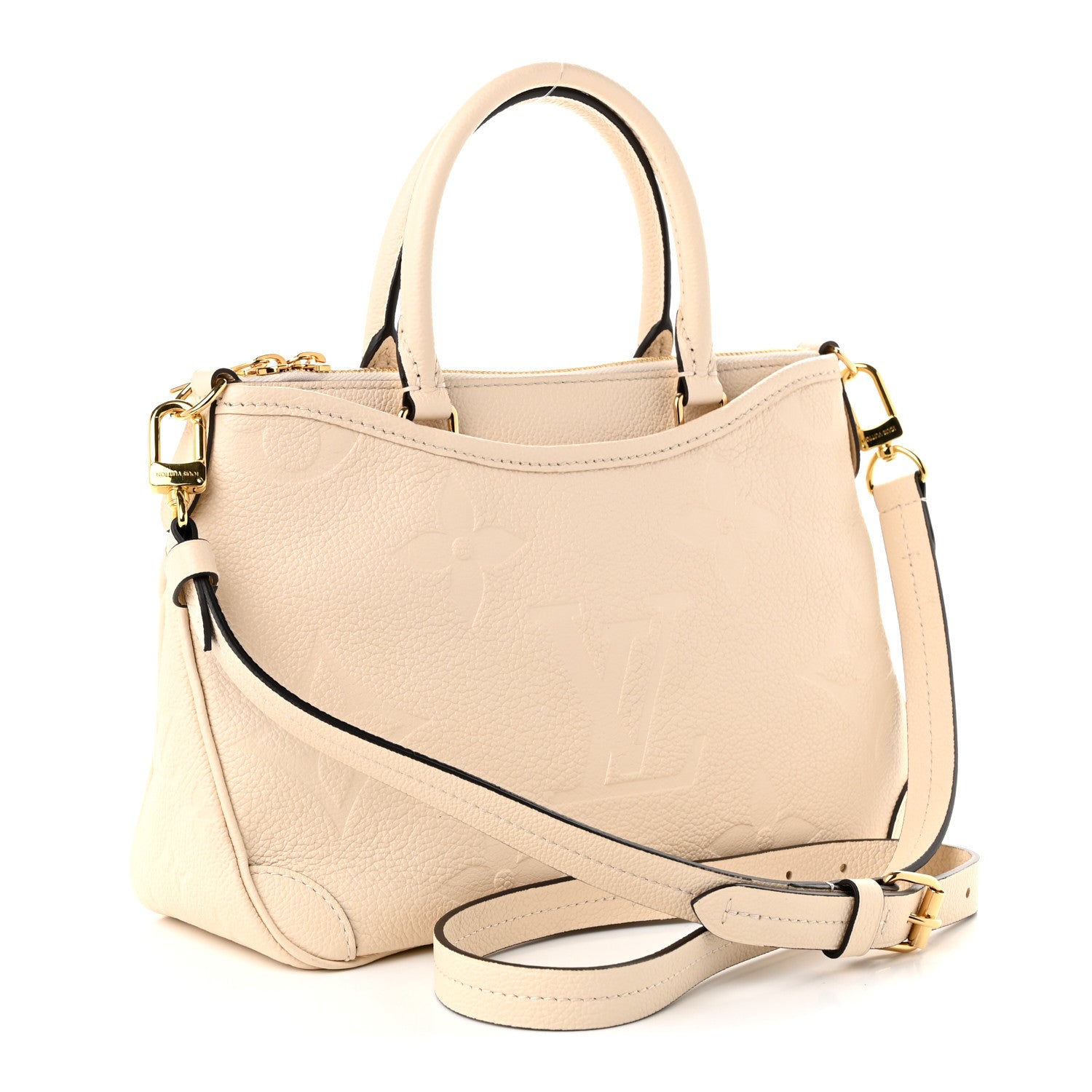 Louis Vuitton Empreinte Monogram Giant Trianon PM Tourterelle Creme 2 of 10