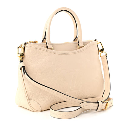 Louis Vuitton Empreinte Monogram Giant Trianon PM Tourterelle Creme 2 of 10