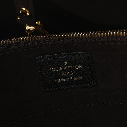 Louis Vuitton Calfskin Monogram Kimono Tote Black 6 of 10