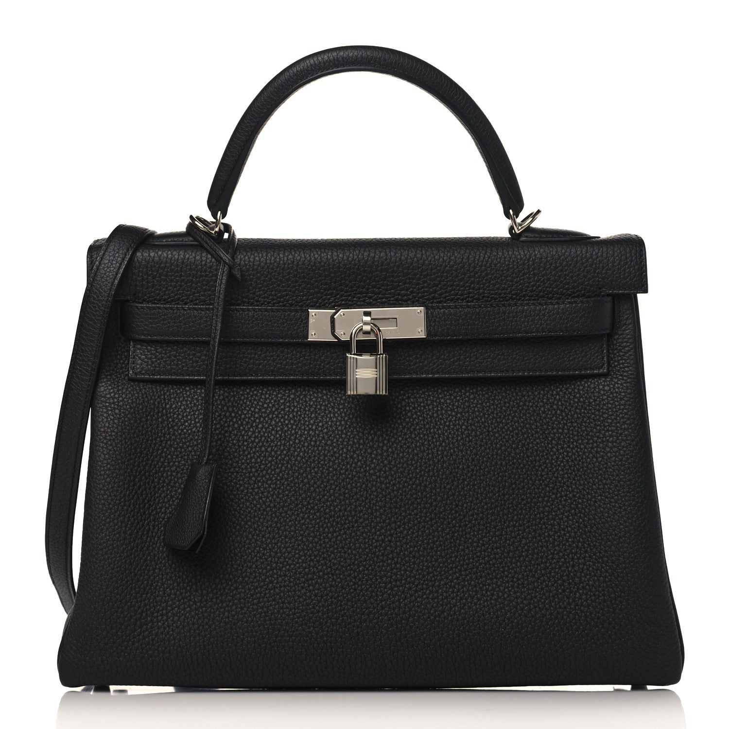 Hermes Togo Kelly Retourne 32 Black 1 of 10