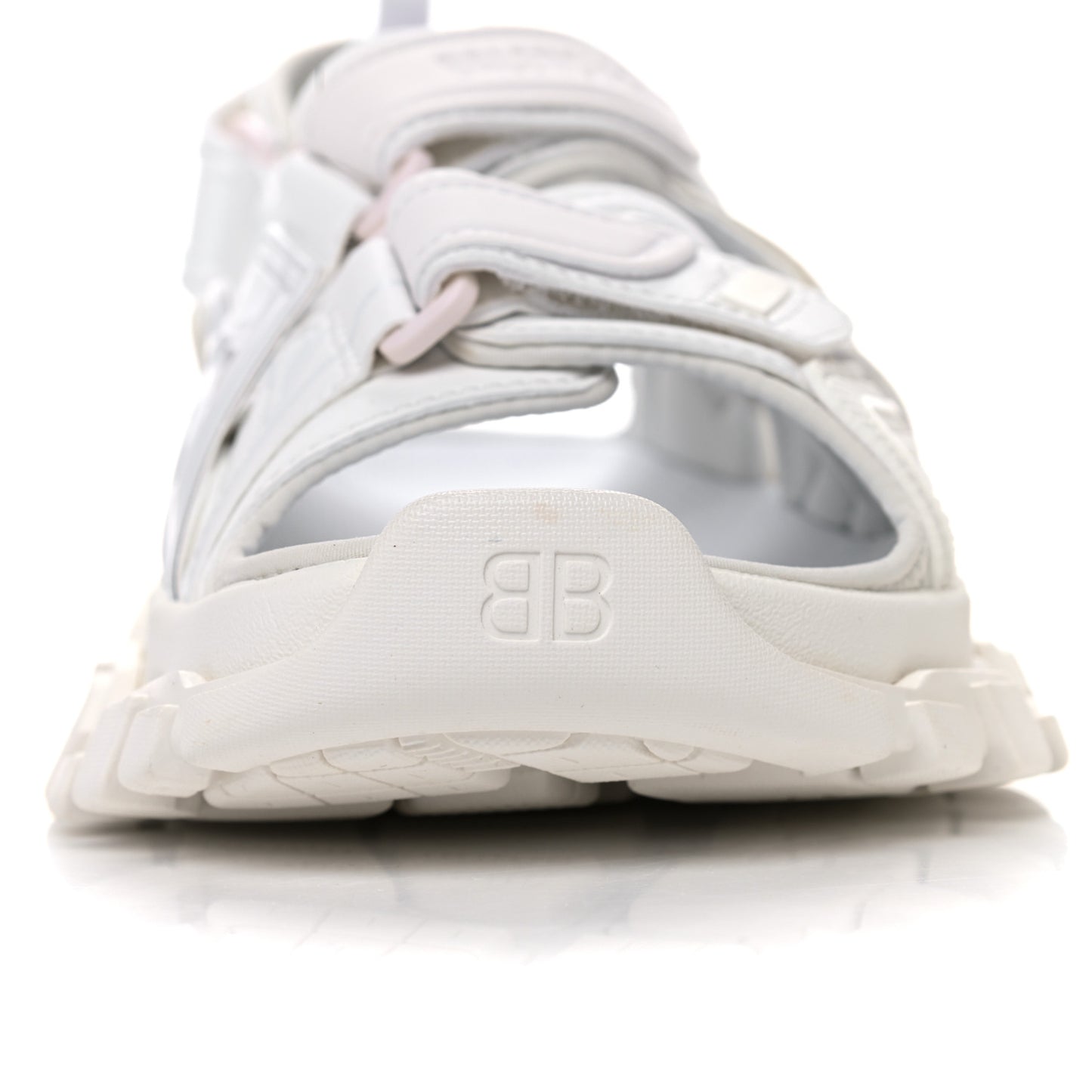 Neoprene Rubber Womens Track Sandals 38 White