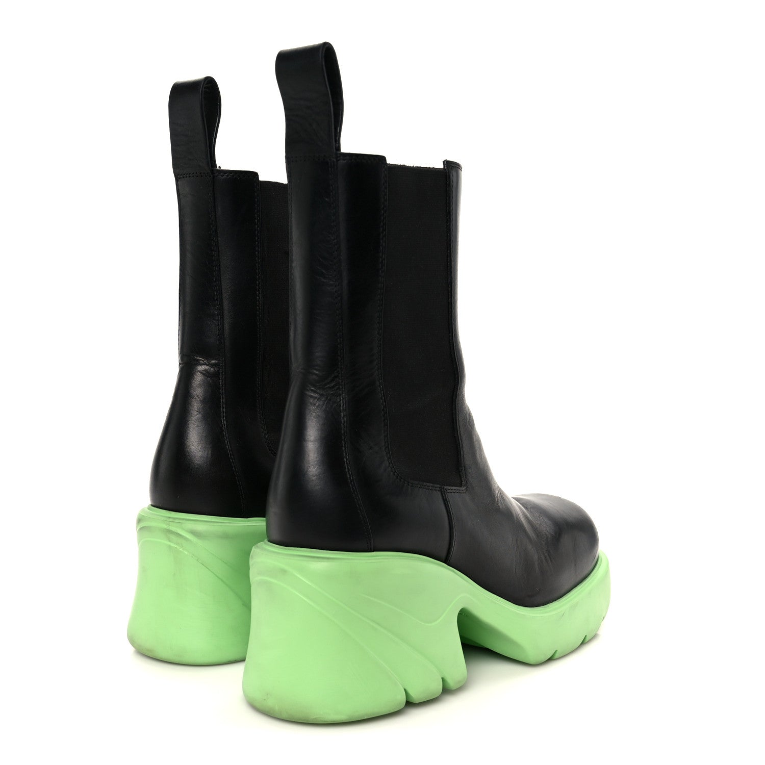 Bottega Veneta Calfskin The Flash Chelsea Boots 39 Pistachio 5 of 11