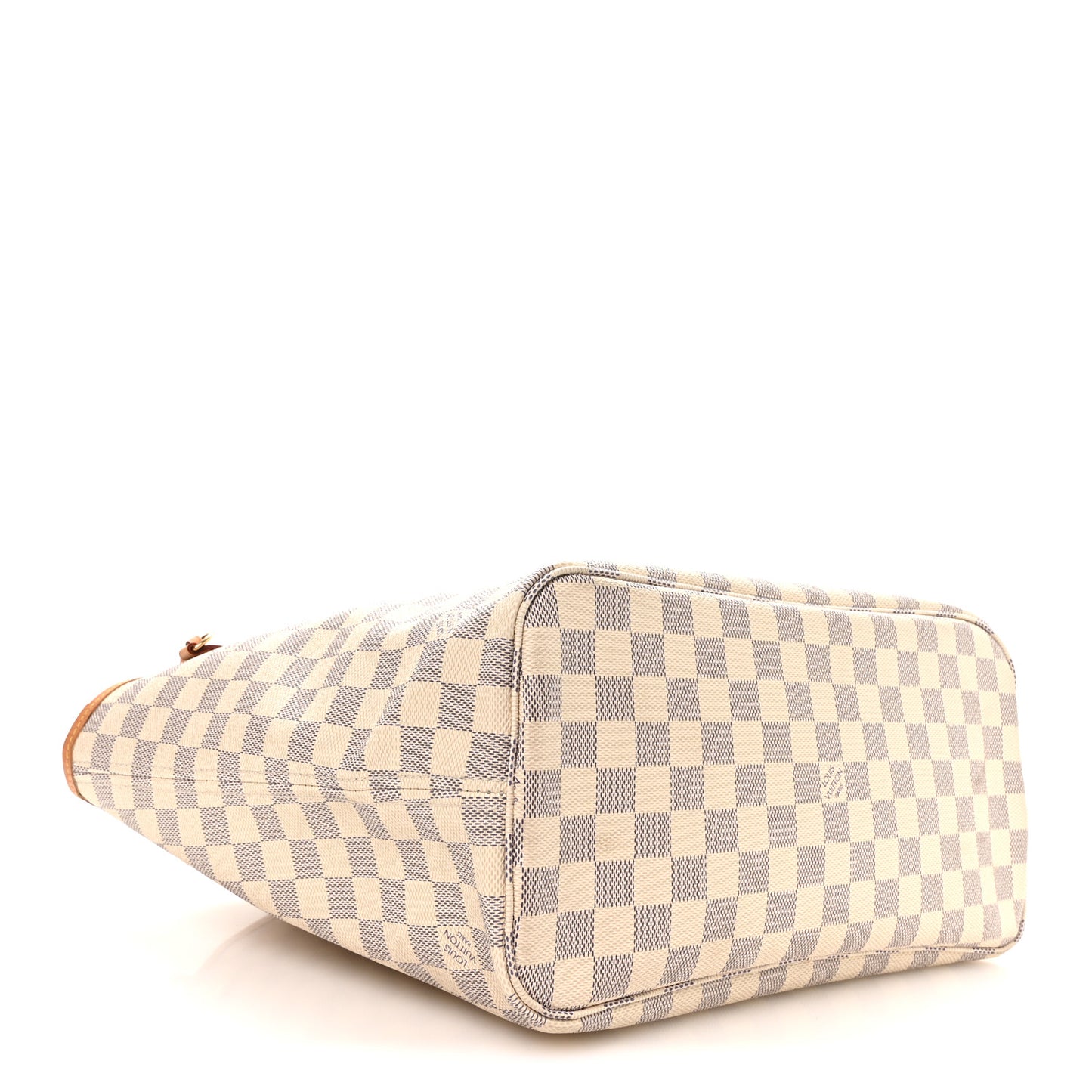 Damier Azur Neo Neverfull MM Rose Ballerine