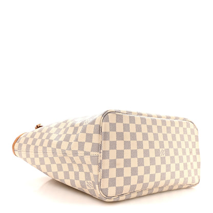 Louis Vuitton Damier Azur Neo Neverfull MM Rose Ballerine 4 of 12