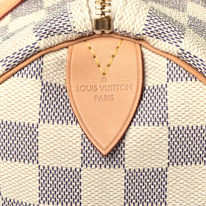 Louis Vuitton Damier Azur Speedy 25 7 of 9