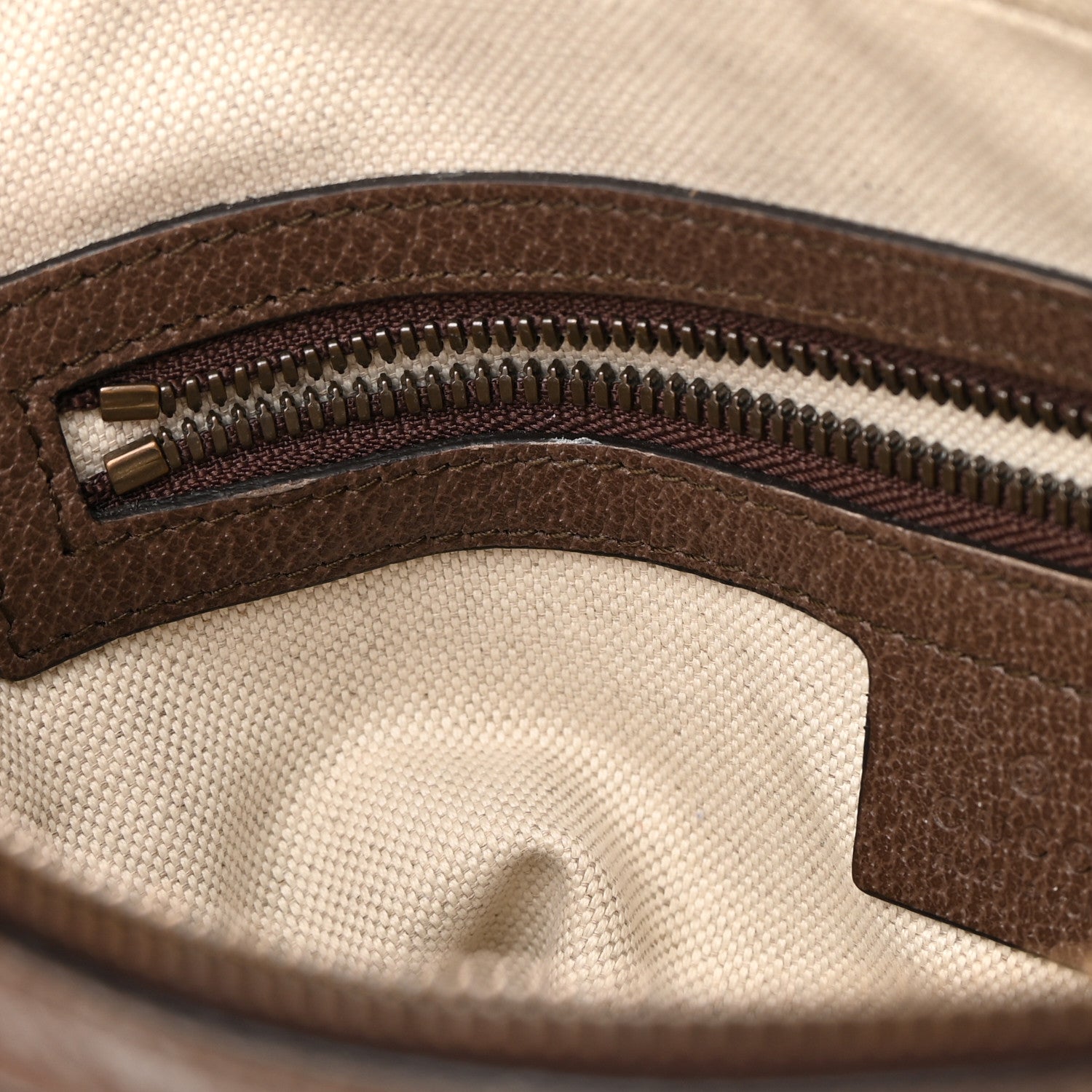 Gucci GG Supreme Monogram Web Small Ophidia Messenger Bag Brown 8 of 13