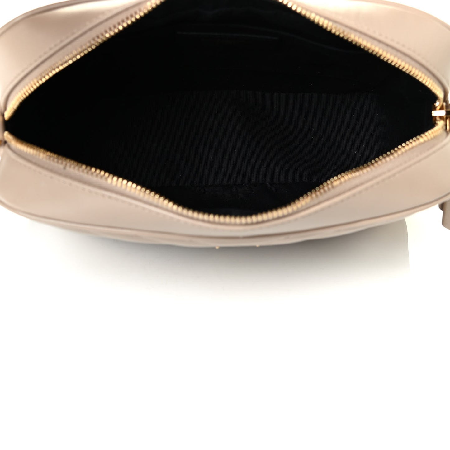 Calfskin Matelasse Monogram Lou Camera Bag Dark Beige