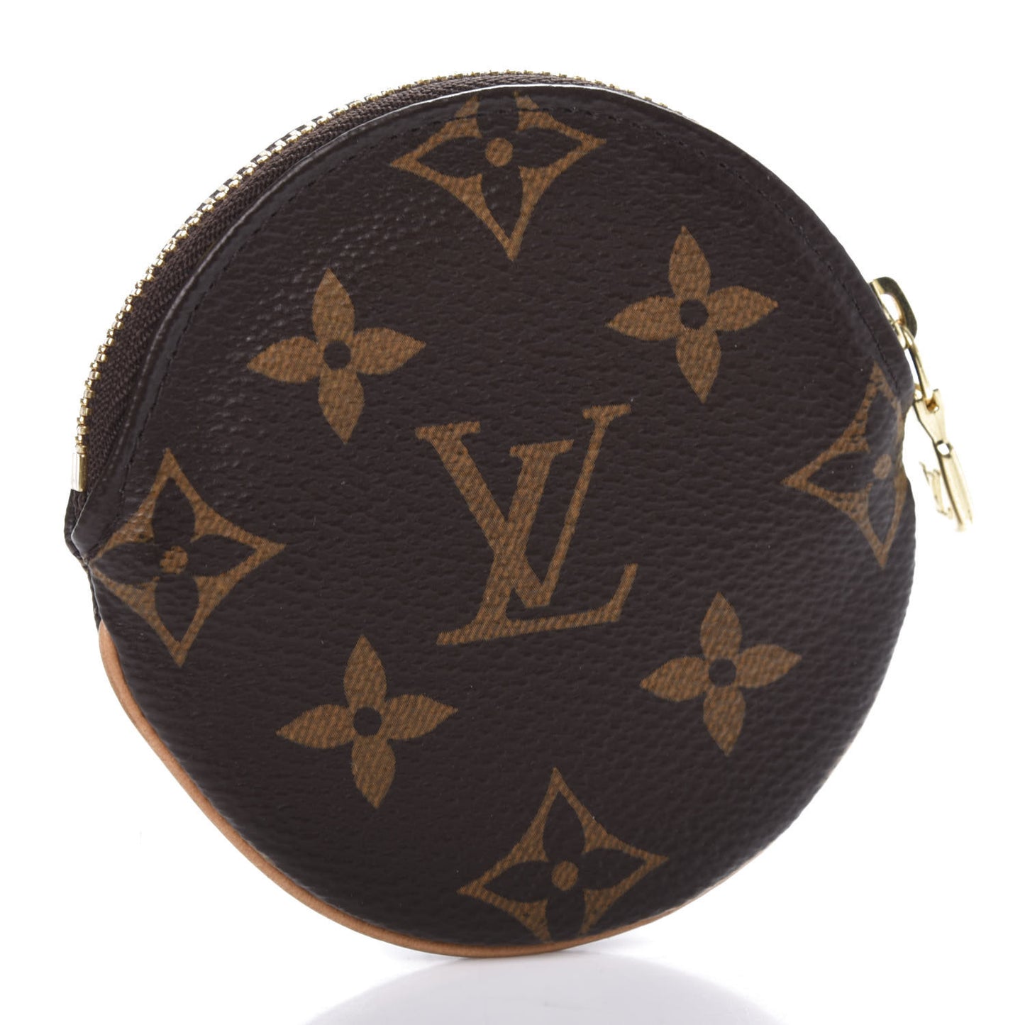 Monogram Round Coin Purse