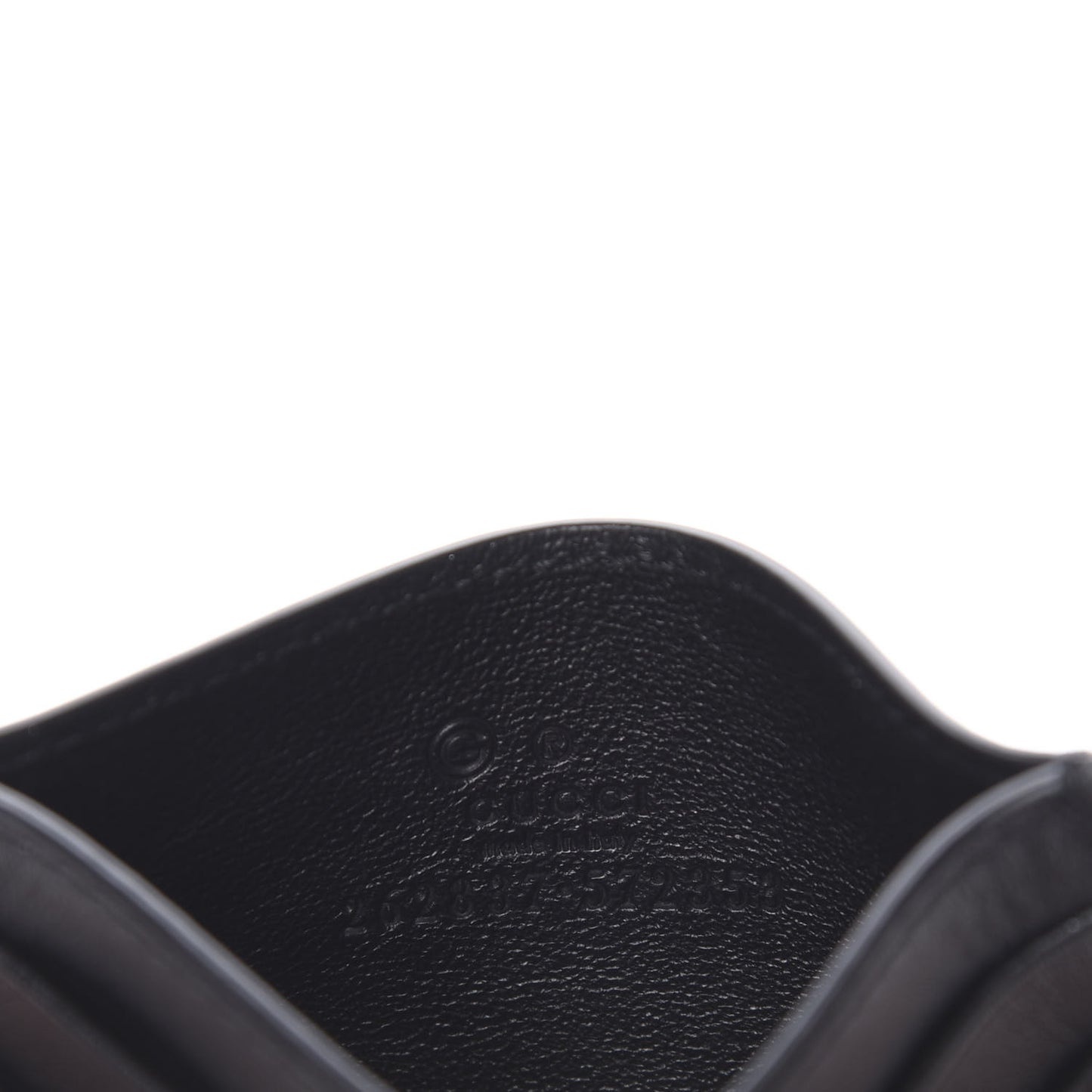 Microguccissima Card Holder Black