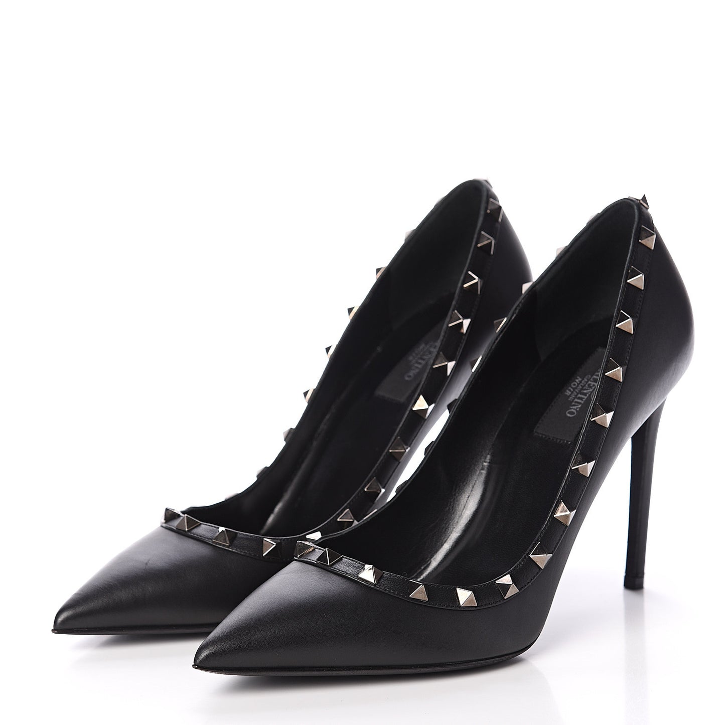 Nappa Rockstud 100mm Pumps 40.5 Black