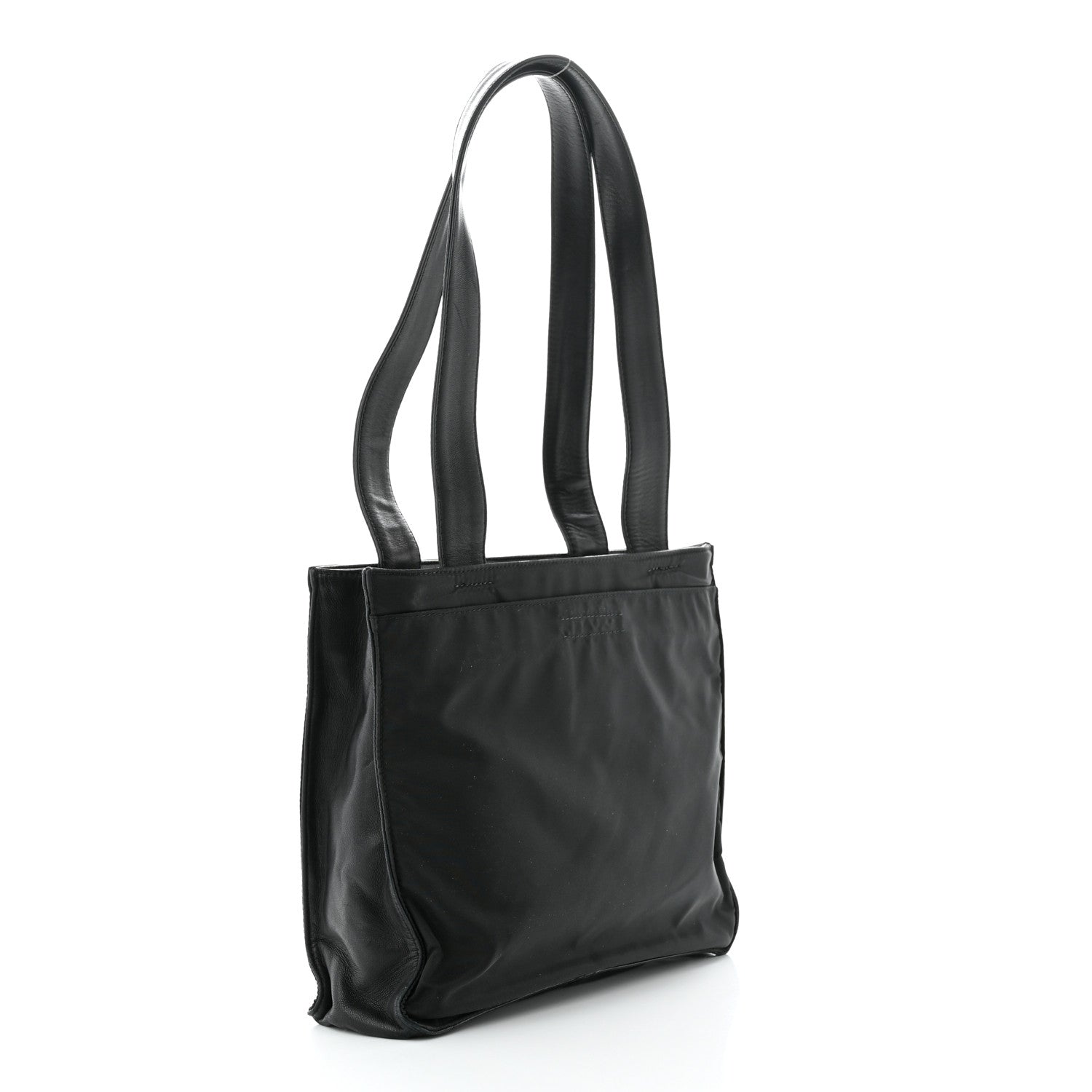 Prada Tessuto Nylon Tote Black 3 of 9