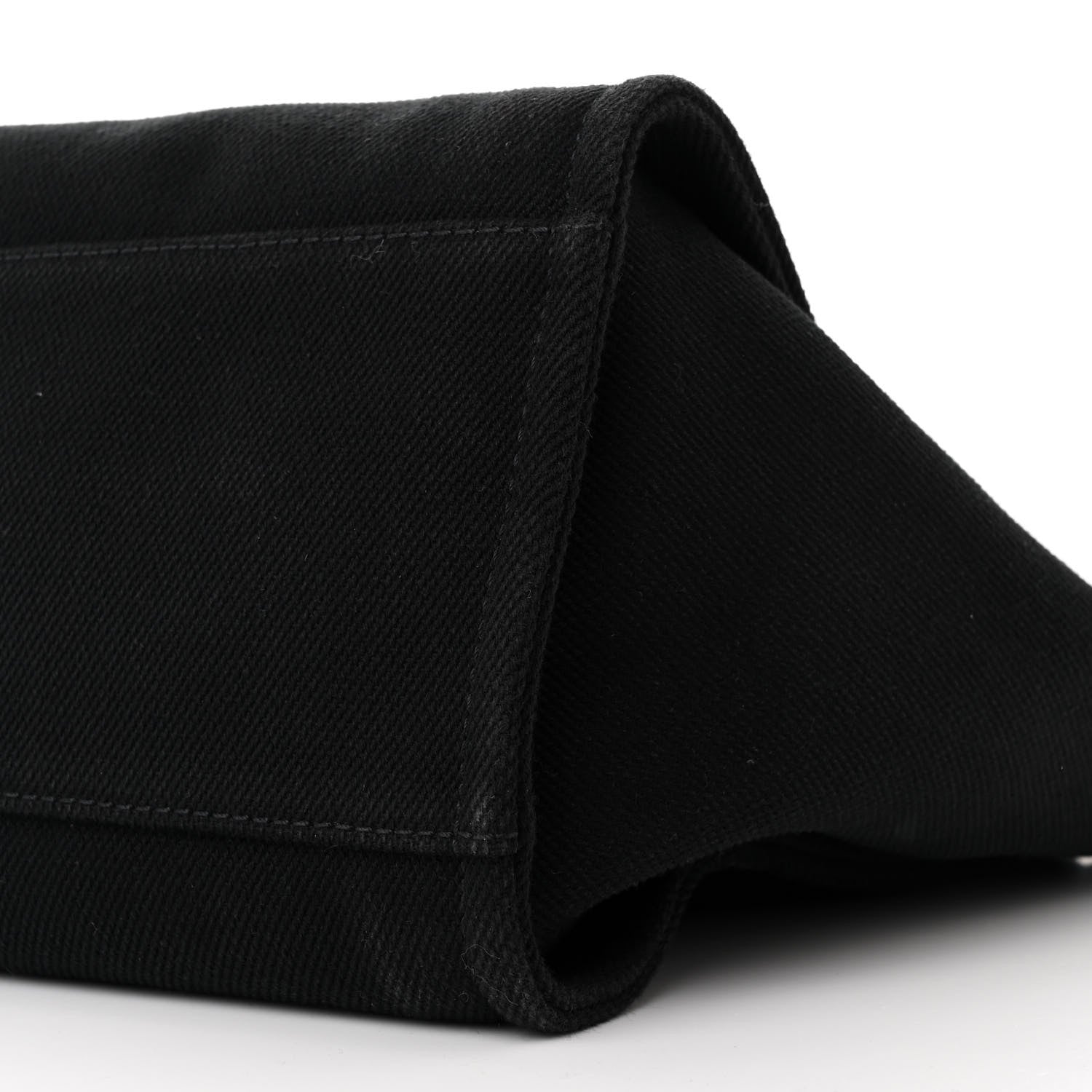 Chanel Canvas Pearl Medium Deauville Tote Black 10 of 12