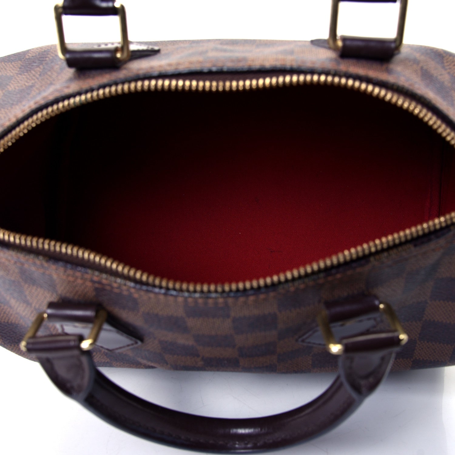 Louis Vuitton Damier Ebene Speedy 25 4 of 4