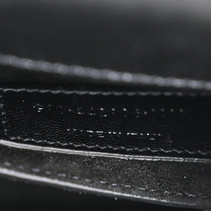 Saint Laurent Calfskin Medium Monogram Sunset Black 8 of 12