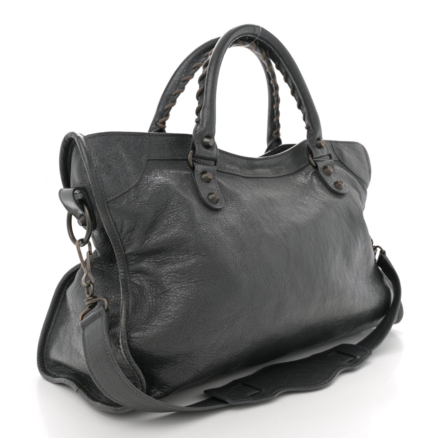 Balenciaga Agneau Classic Hardware City Gris Fossile 4 of 13