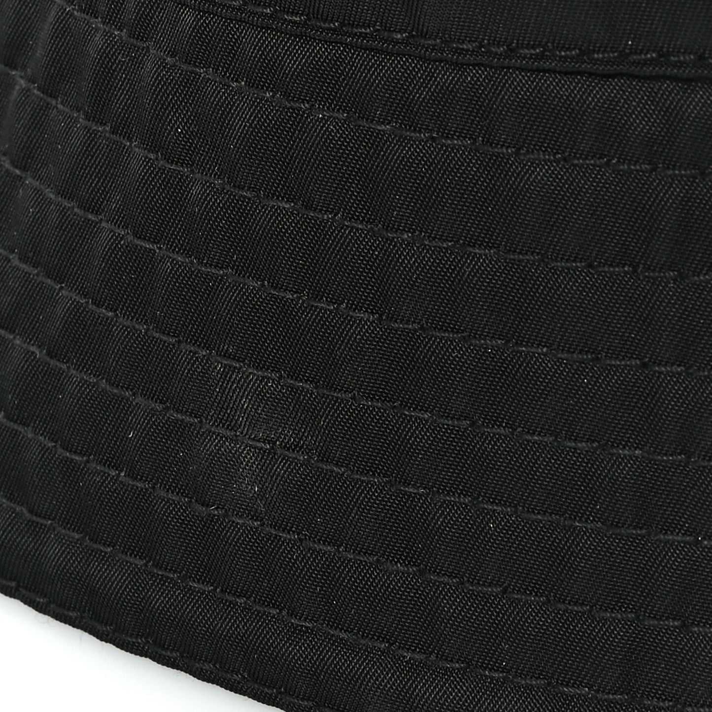 Re-Nylon Metal Triangle Logo Bucket Hat M Black