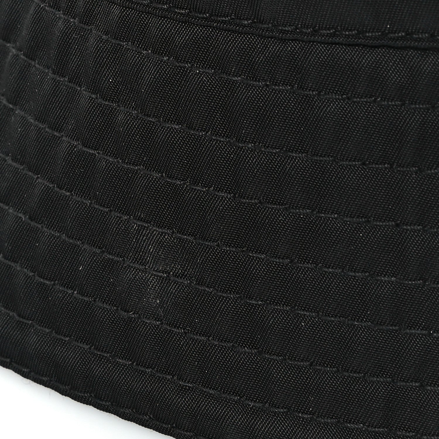Prada Re-Nylon Metal Triangle Logo Bucket Hat M Black 9 of 9