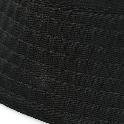 Prada Re-Nylon Metal Triangle Logo Bucket Hat M Black 9 of 9