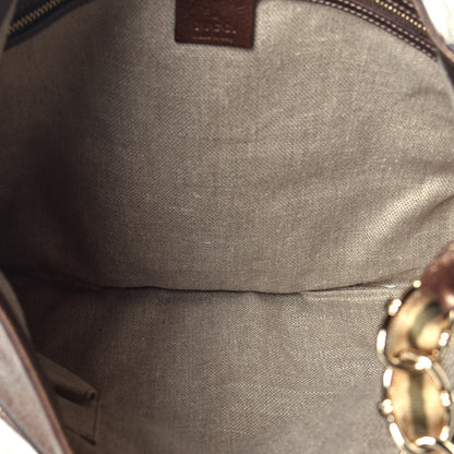 Gucci Metallic Calfskin Medium Capri Shoulder Bag Bronze 5 of 9