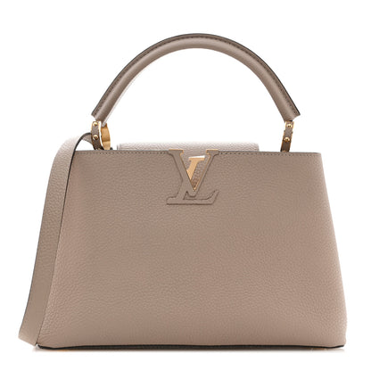 Louis Vuitton Taurillon Capucines MM Galet 1 of 10