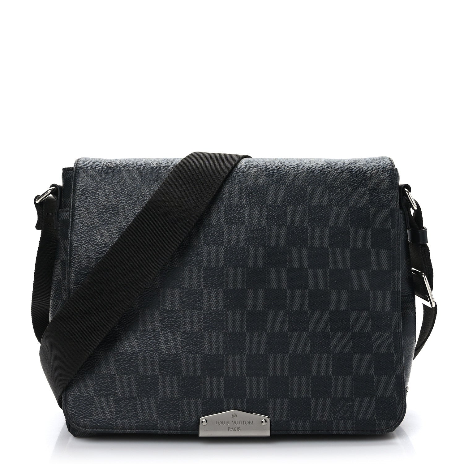 Louis Vuitton Damier Graphite District PM 1 of 9