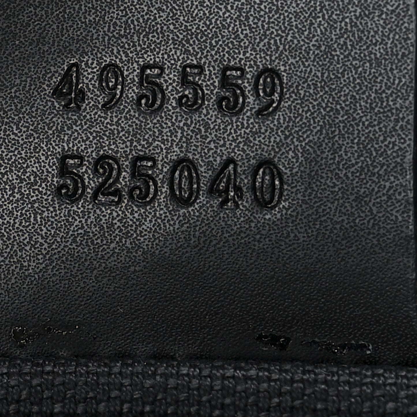 Soft GG Supreme Monogram Appia Calfskin Web Vertical Tote Black