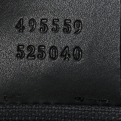 Gucci Soft GG Supreme Monogram Appia Calfskin Web Vertical Tote Black 7 of 13