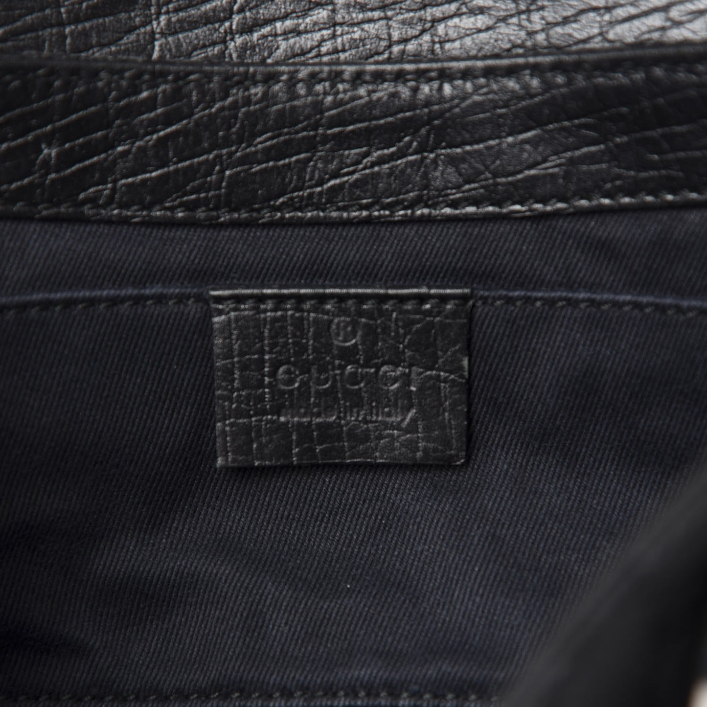 Monogram Horsebit Chain Clutch Black