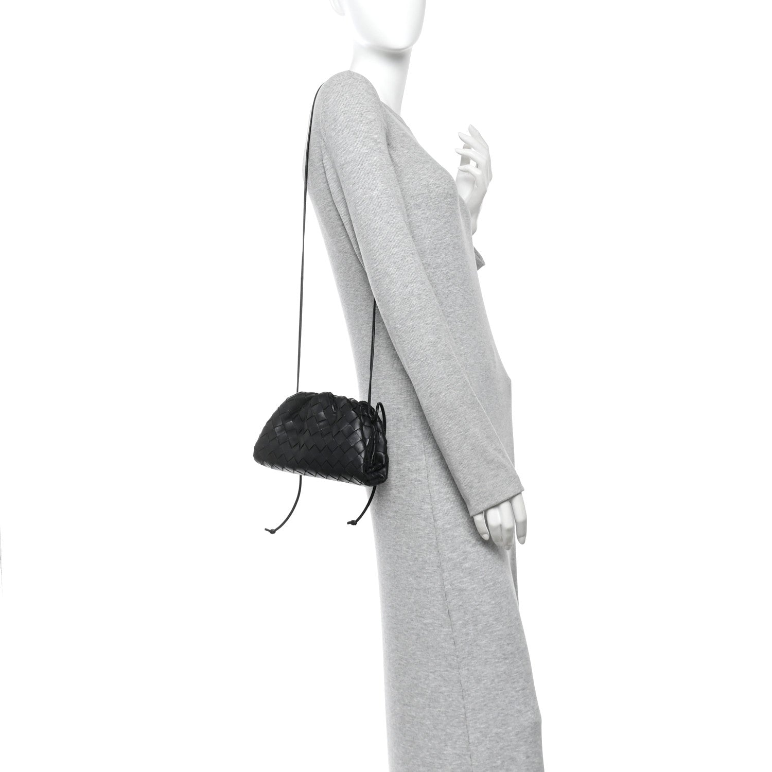 Bottega Veneta Nappa Intrecciato The Mini Pouch Black 2 of 10