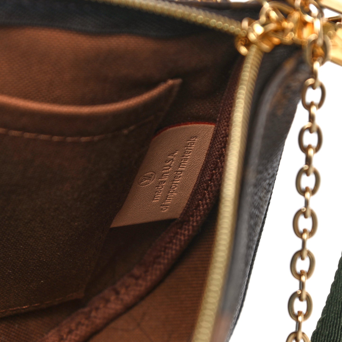Monogram Multi Pochette Accessories Kaki