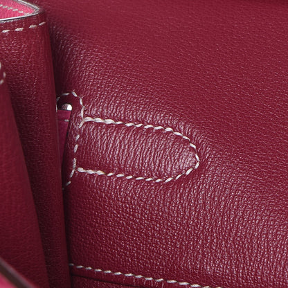 Hermes Epsom Candy Birkin 35 Rose Tyrien Rubis 13 of 46