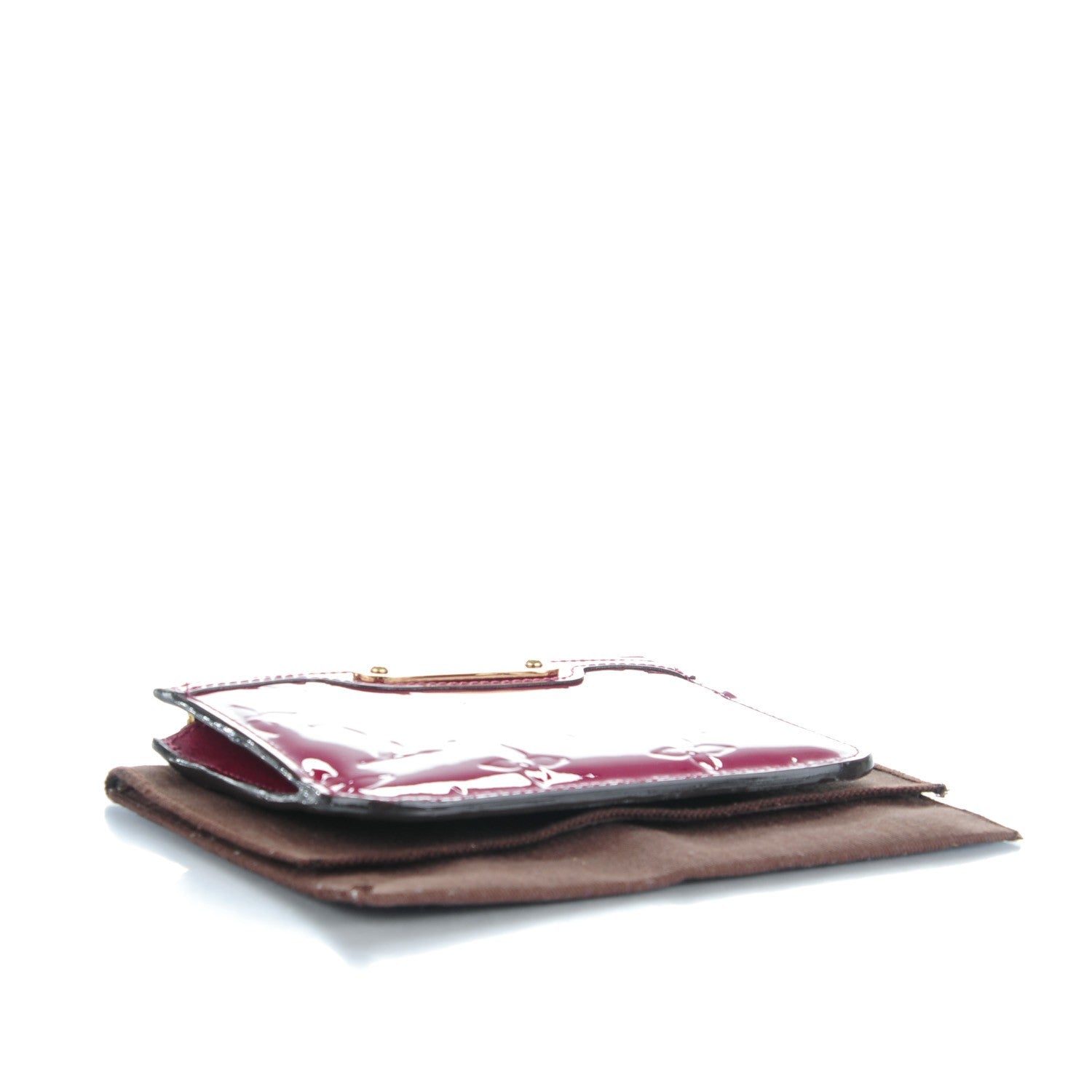 Louis Vuitton Vernis Key Pouch Magenta 4 of 7