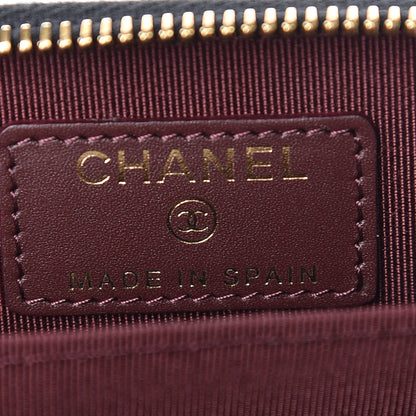 Chanel Caviar Quilted Zip Coin Purse Black 6 of 8