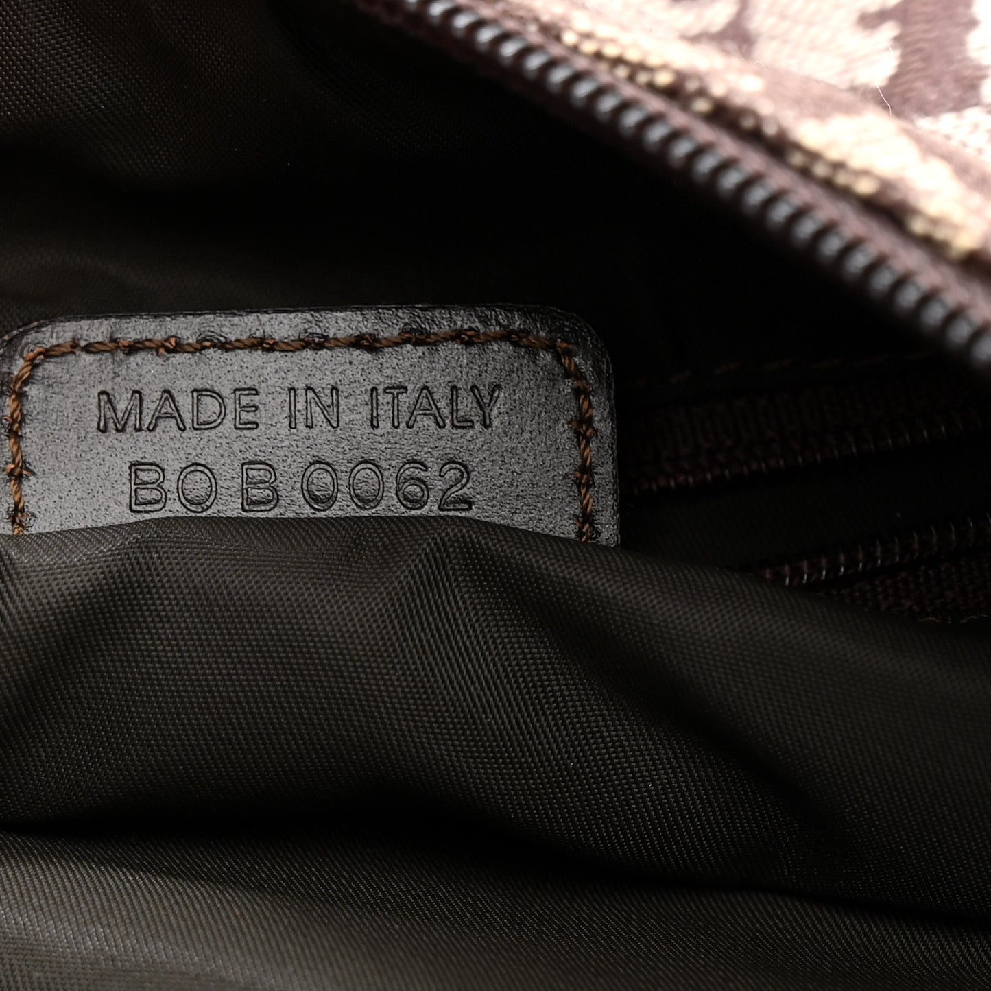 Monogram Messenger Brown
