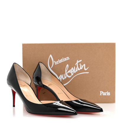 Christian Louboutin Patent Iriza 70 Pumps 38 Black 9 of 9