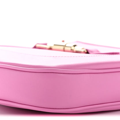 Gucci Ancora Calfskin Web Medium Jackie 1961 Hobo Pink 8 of 10