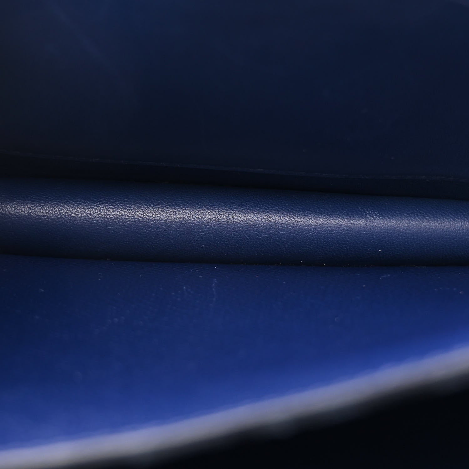 Hermes Epsom Enamel Constance 18 Bleu Saphir Orange Poppy 6 of 17