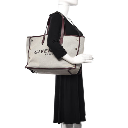 Givenchy Canvas Medium Bond Shopper Tote Aubergine 2 of 10