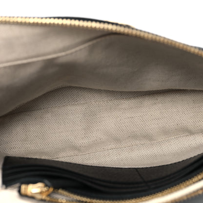 Gucci Calfskin GG Marmont Zip Pouch Black 5 of 8
